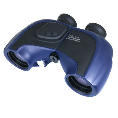 7x Wasser-beständige Ferngläser Marine Digital Compass der linearen Wiedergabe 7x50